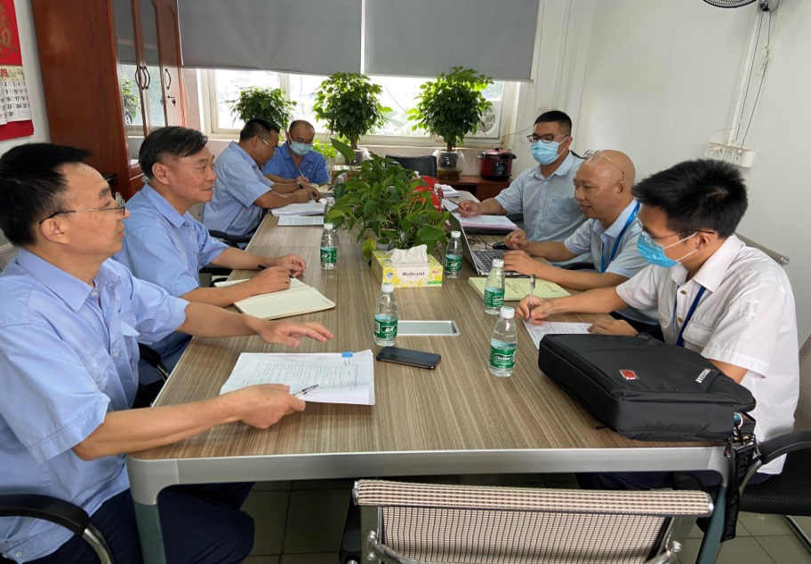 省特種設備檢測研究院蒞臨公司檢查指導
