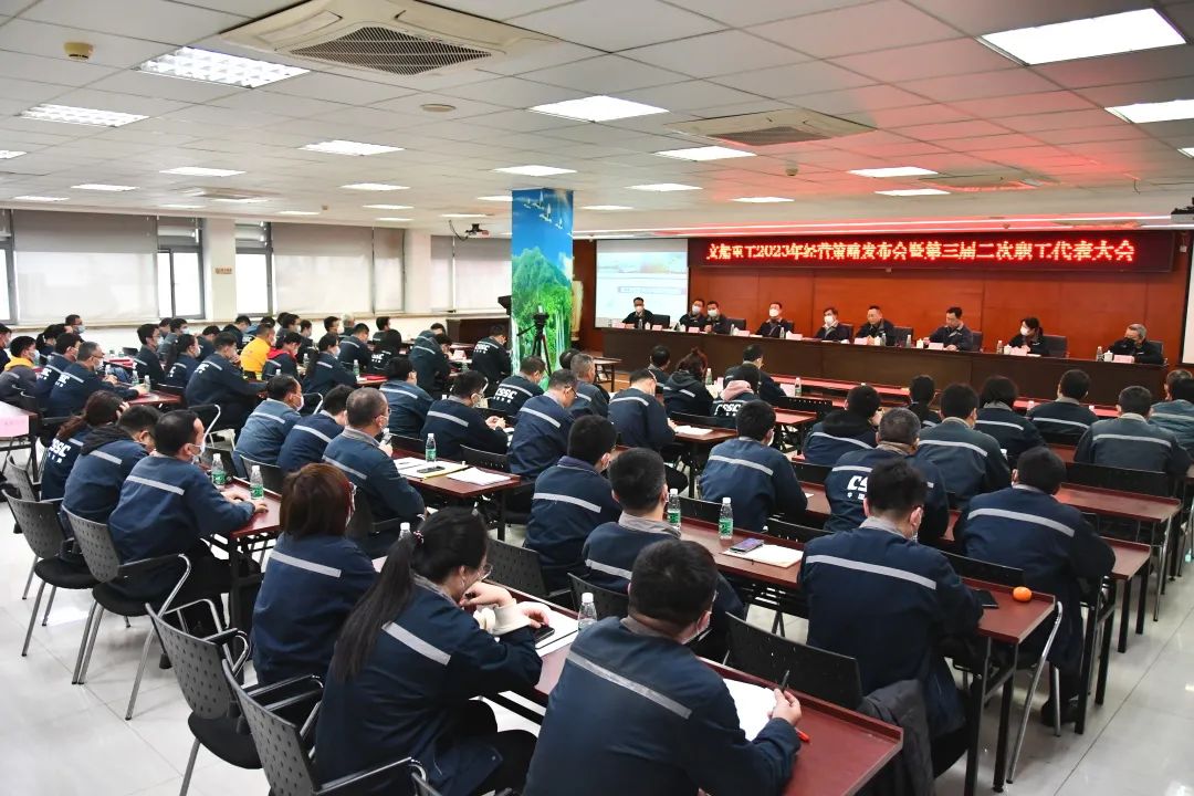 公司召開2023年經營策略發布會暨第三屆二次職工代表大會